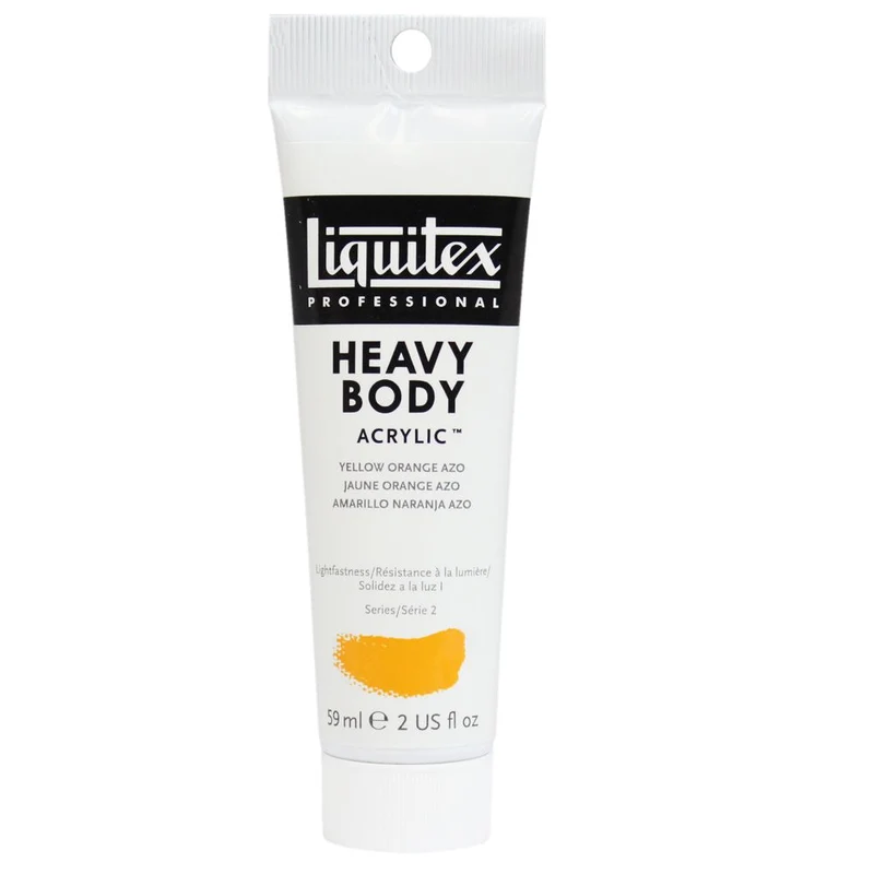 Tinta Acrílica Liquitex Heavy Body 59ml S2 414 Yellow Orange Azo