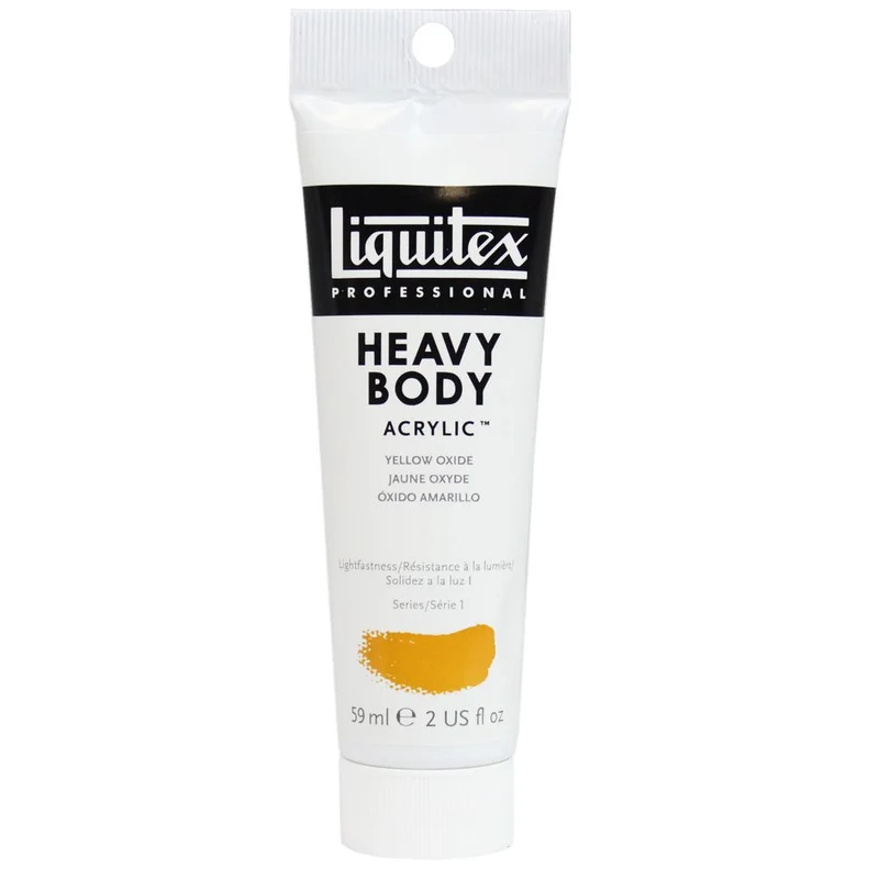 Tinta Acrílica Liquitex Heavy Body 59ml S1 416 Yellow Oxide
