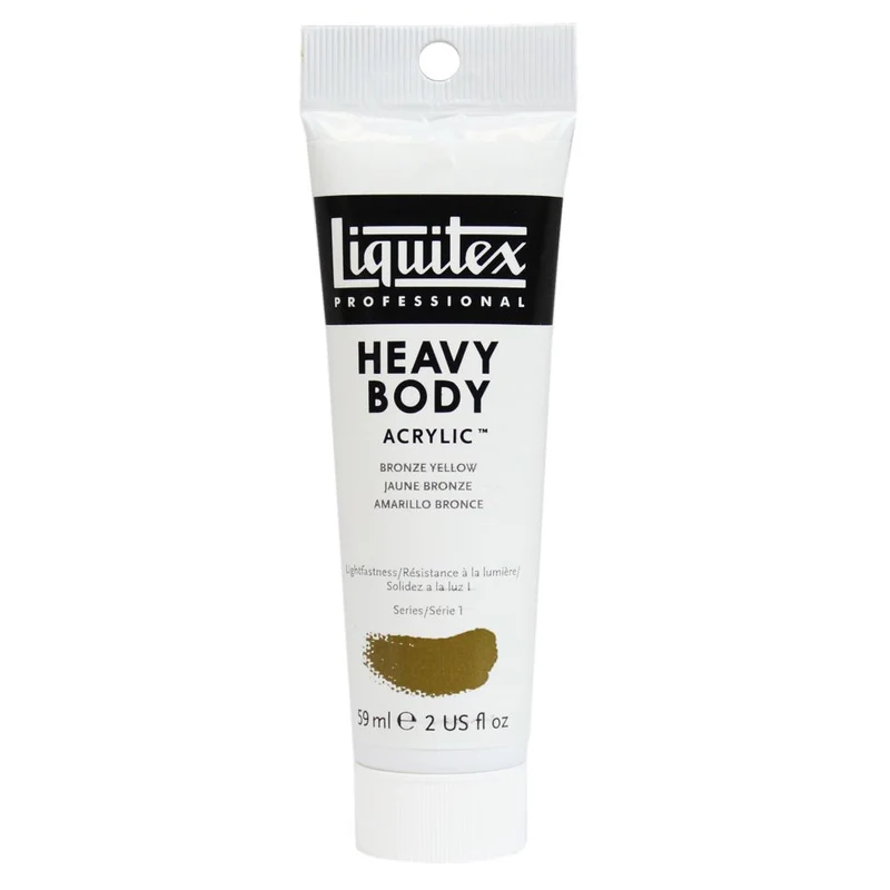 Tinta Acrílica Liquitex Heavy Body 59ml S1 530 Bronze Yellow