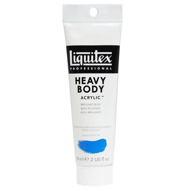 Tinta Acrílica Liquitex Heavy Body 59ml S1A 570 Brilliant Blue