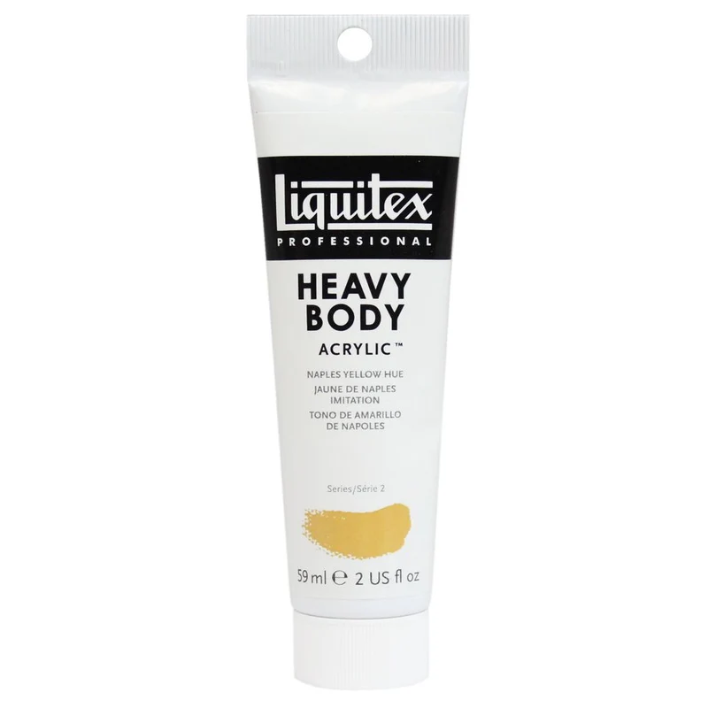 Tinta Acrílica Liquitex Heavy Body 59ml S2 601 Naples Yellow Hue