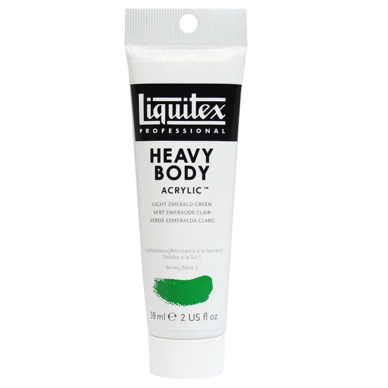 Tinta Acrílica Liquitex Heavy Body 59ml S3 650 Light Esmerald Green