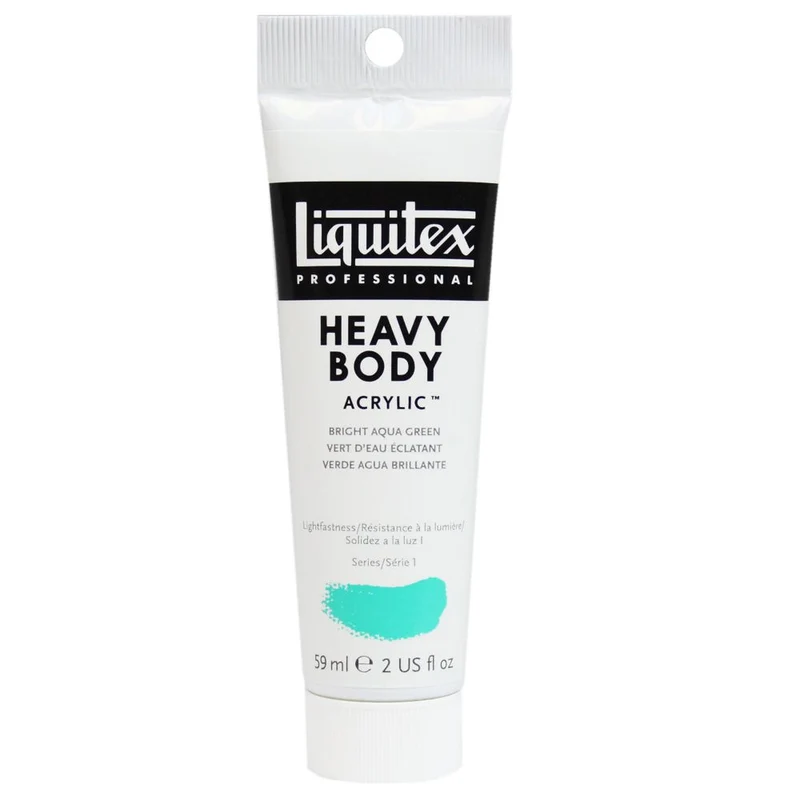 Tinta Acrílica Liquitex Heavy Body 59ml S1 660 Bright Aqua Green