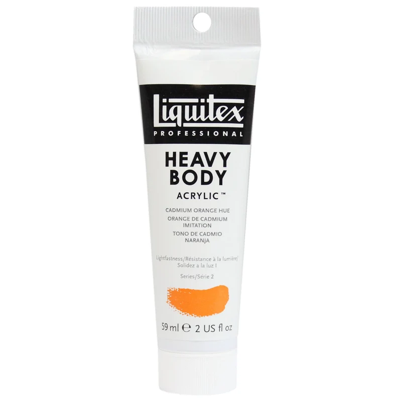 Tinta Acrílica Liquitex Heavy Body 59ml S2 720 Cadmium Orange Hue