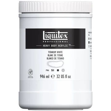 Tinta Acrílica Liquitex Heavy Body 946ml Titanium White
