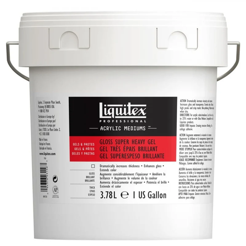 Gel Médium Acrílico Brilhante Super Heavy Liquitex 3,78L 7436