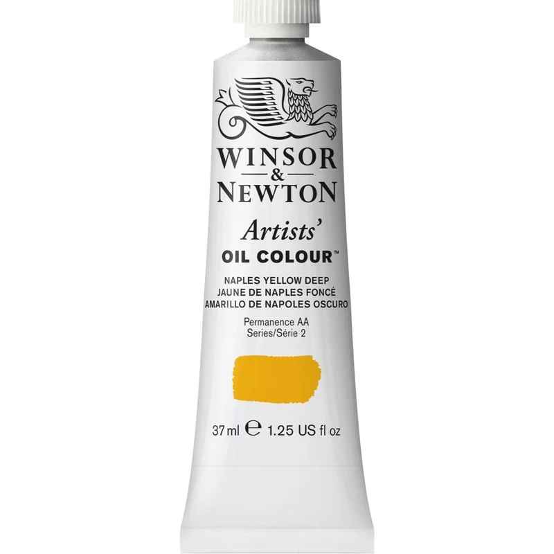 Tinta Óleo Artist 37ml Winsor & Newton S2 425 Naples Yellow Deep