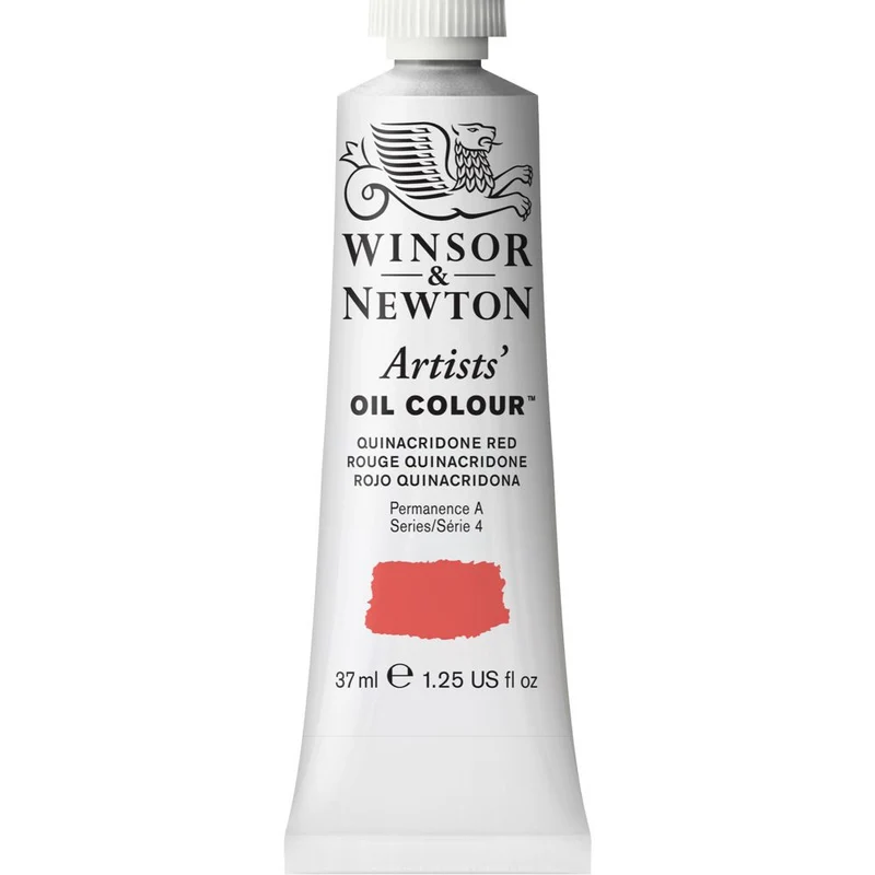 Tinta Óleo Artist 37ml Winsor & Newton S4 548 Quinacridone Red