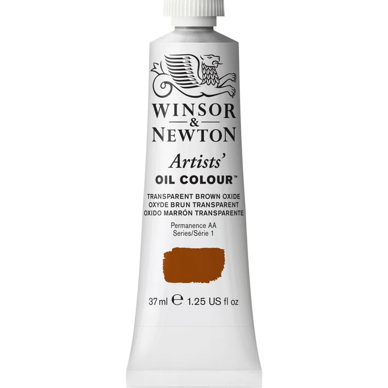 Tinta Óleo Artist 37ml Winsor & Newton S1 648 Transparent Brown Oxide