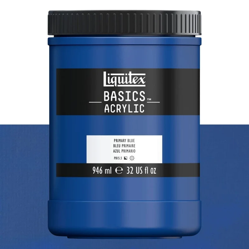Tinta Acrílica Liquitex Basics 946ml 420 Primary Blue