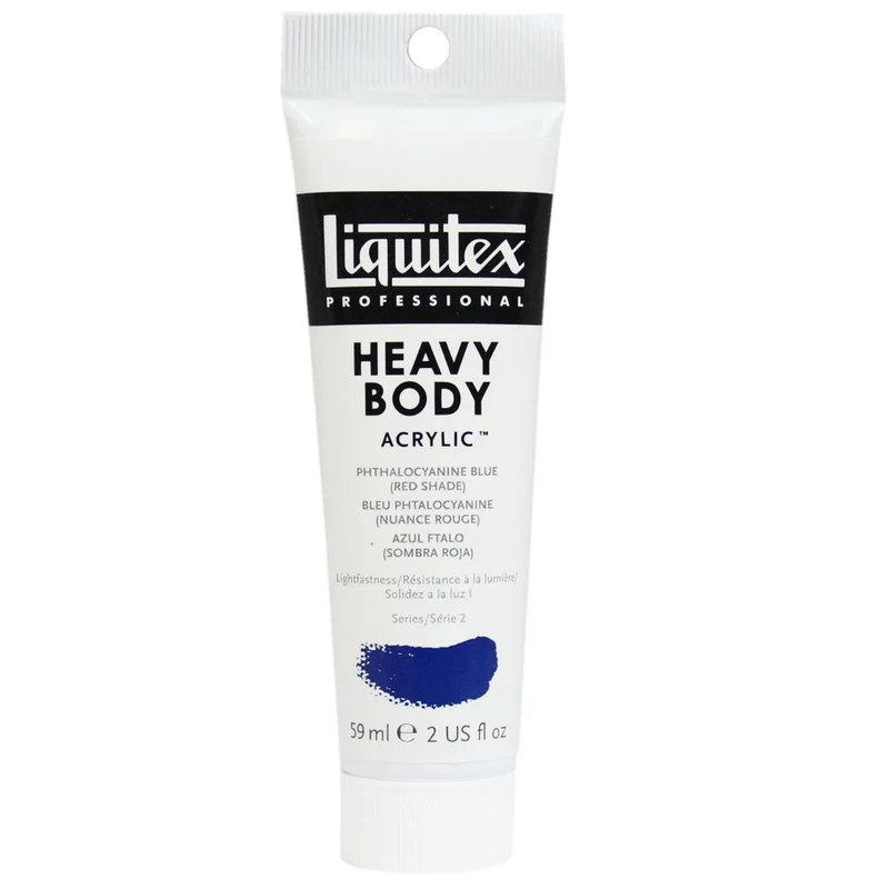 Tinta Acrílica Liquitex Heavy Body 59ml S2 314 Phtalocyanine Blue (Red Shade)