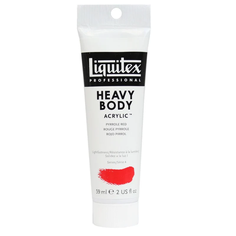 Tinta Acrílica Liquitex Heavy Body 59ml S4 321 Pyrrole Red