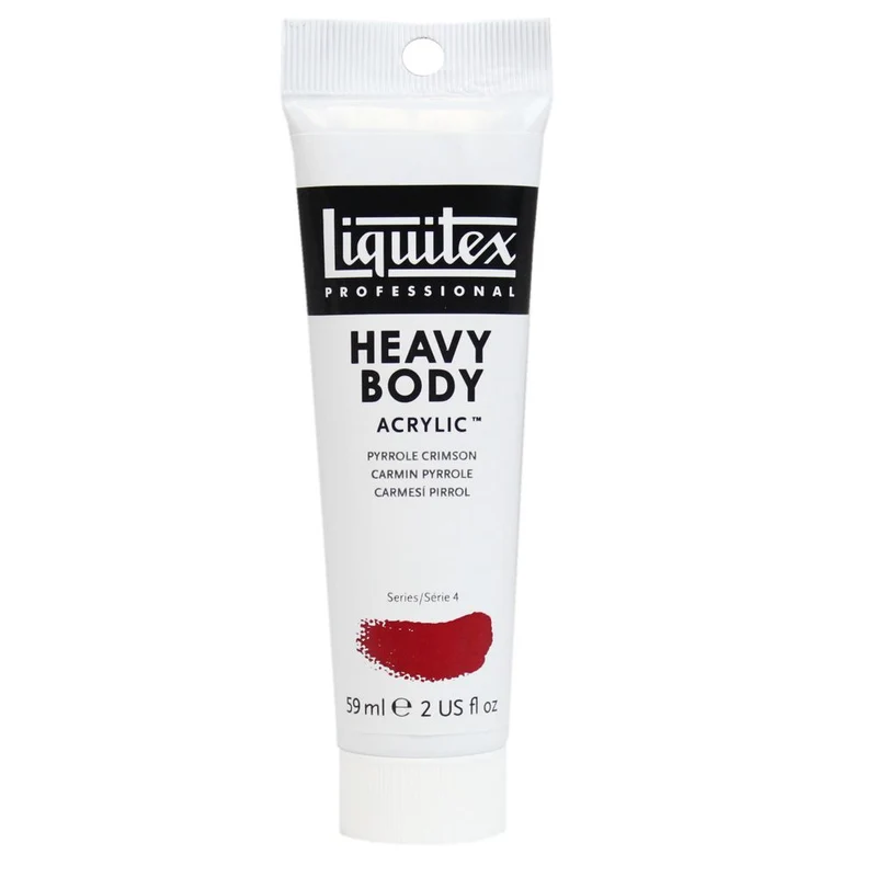 Tinta Acrílica Liquitex Heavy Body 59ml S4 326 Pyrrole Crimson