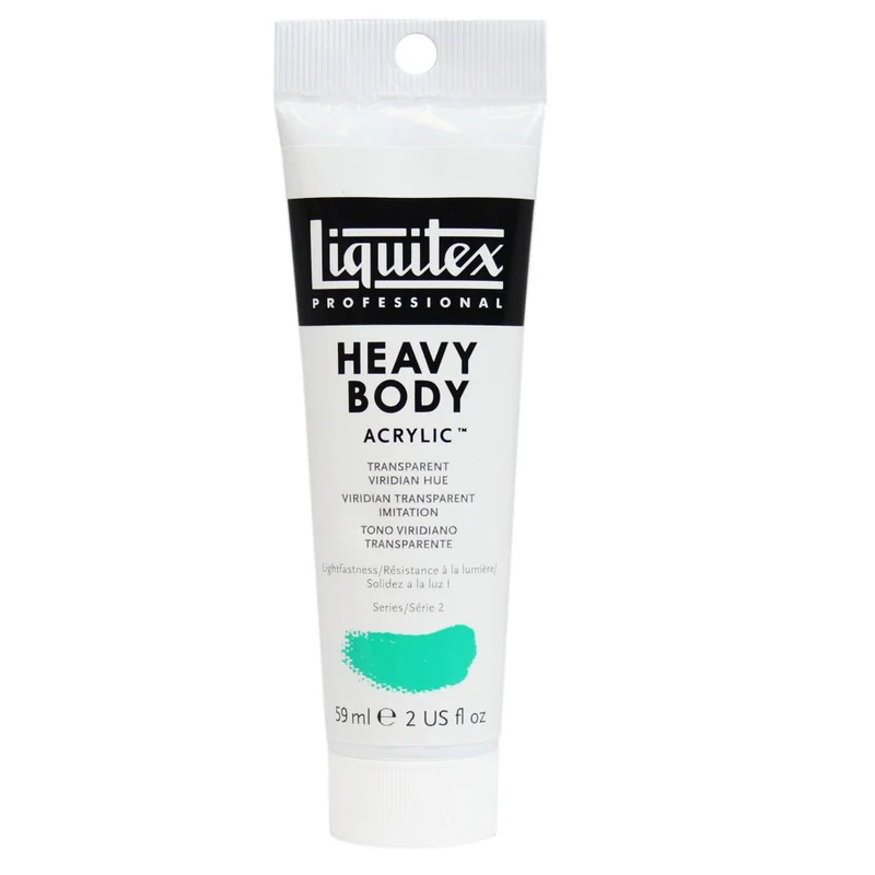 Tinta Acrílica Liquitex Heavy Body 59ml S2 327 Transparent Viridian Hue