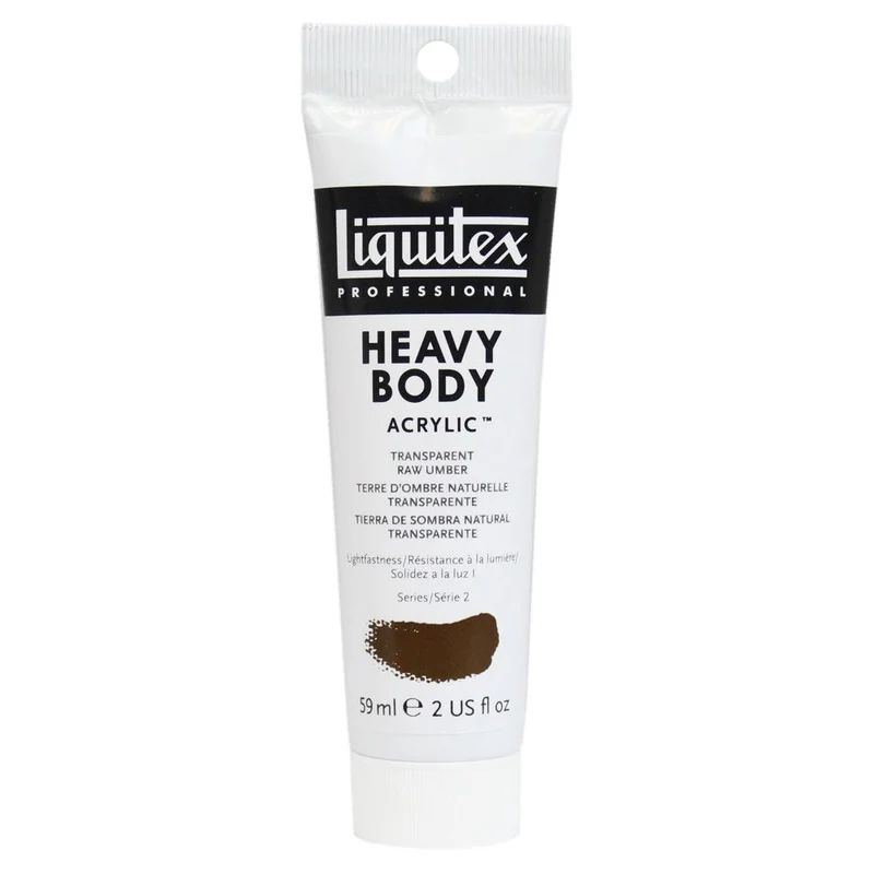 Tinta Acrílica Liquitex Heavy Body 59ml S2 333 Transparent Raw Umber