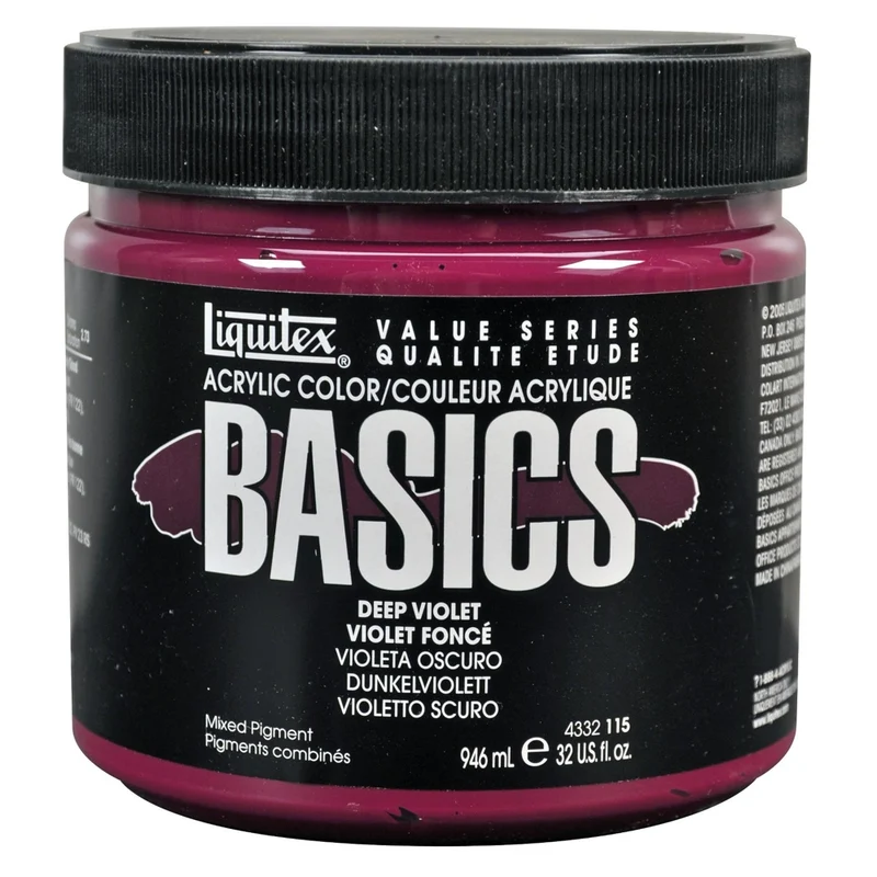 Tinta Acrílica Liquitex Basics 946ml 115 Deep Violet