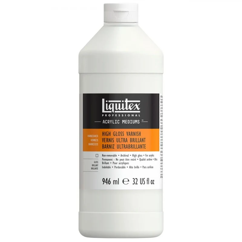 Verniz Acrílico de Alto Brilho Liquitex 946ml