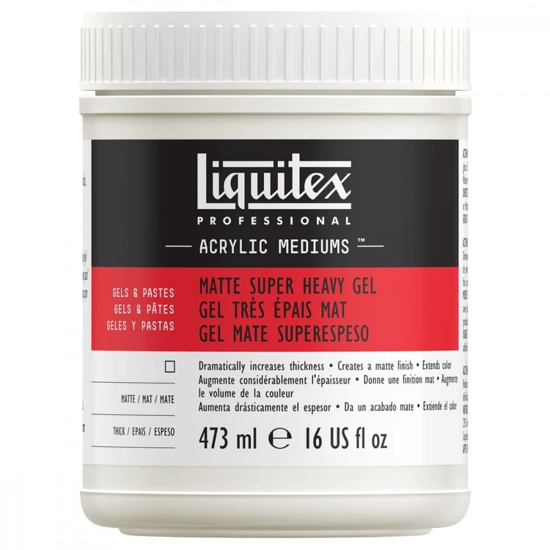 Gel Médium Acrílico Fosco Super Heavy Liquitex 473ml 5816