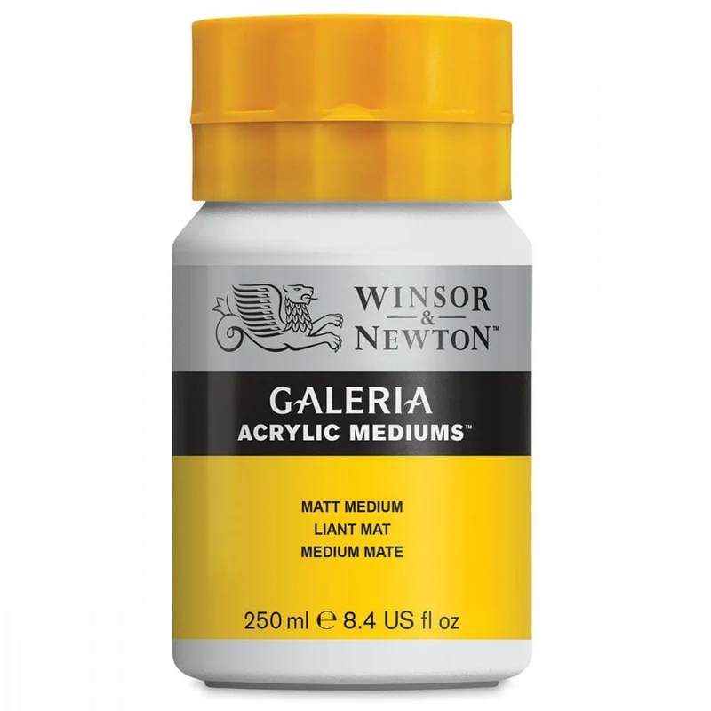 Médium Acrílico Fosco Galeria Winsor & Newton 250ml