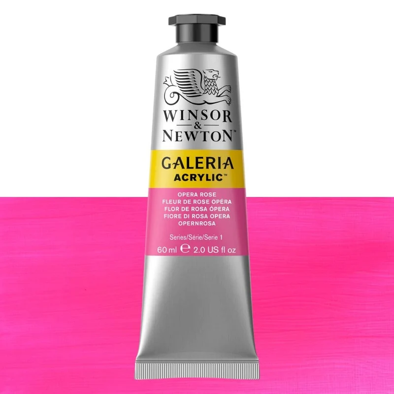 Tinta Acrílica Galeria Winsor & Newton 60ml 448 Opera Rose