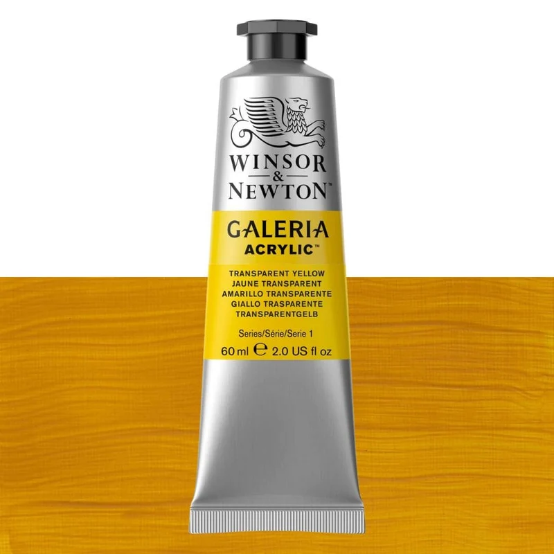 Tinta Acrílica Galeria Winsor & Newton 60ml 653 Transparent Yellow