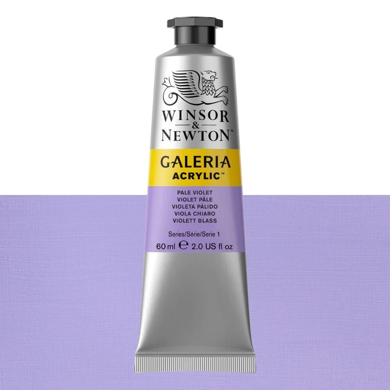 Tinta Acrílica Galeria Winsor & Newton 60ml 444 Pale Violet
