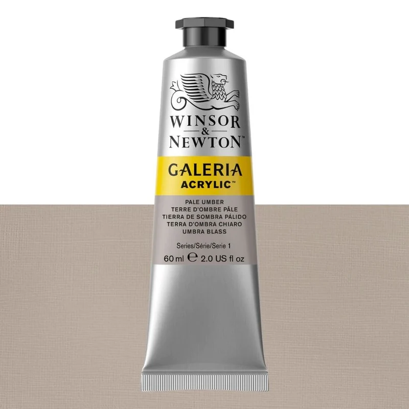Tinta Acrílica Galeria Winsor & Newton 60ml 438 Pale Umber