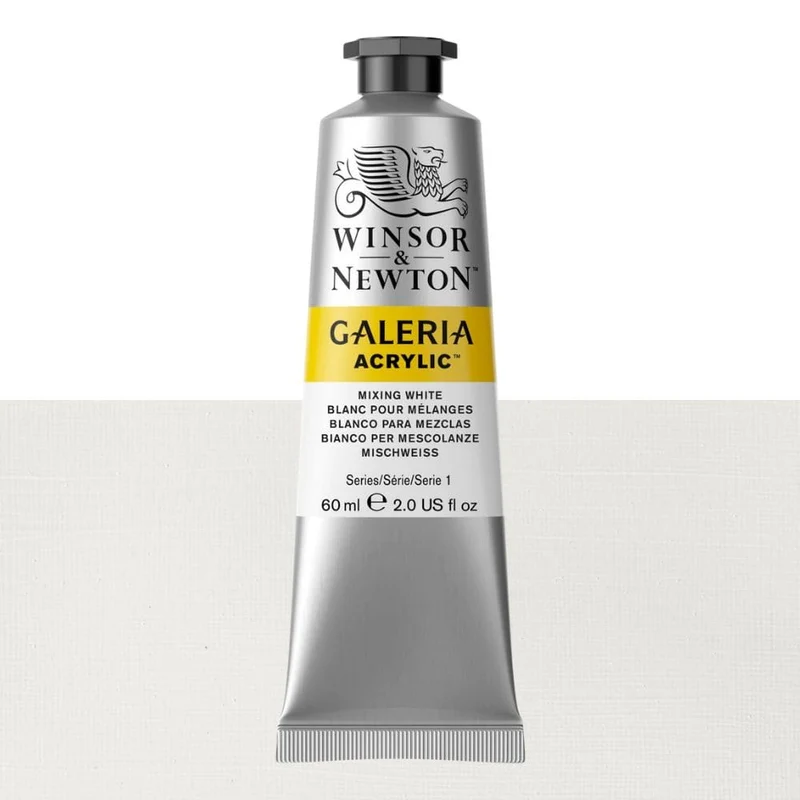 Tinta Acrílica Galeria Winsor & Newton 60ml 415 Mixing White