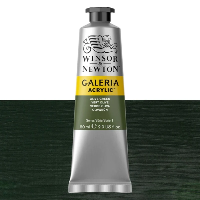 Tinta Acrílica Galeria Winsor & Newton 60ml 447 Olive Green