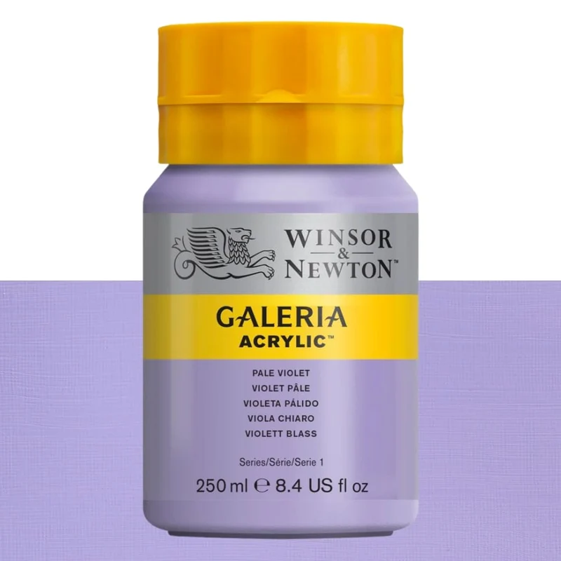 Tinta Acrílica Galeria Winsor & Newton 250ml 444 Pale Violet