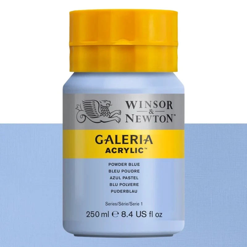 Tinta Acrílica Galeria Winsor & Newton 250ml 446 Powder Blue