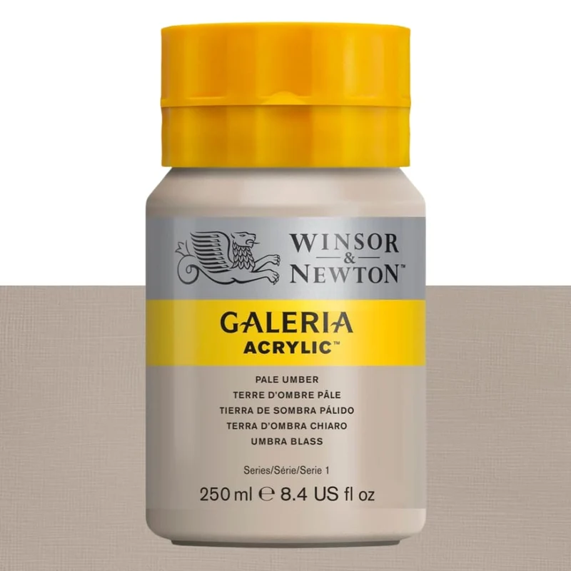 Tinta Acrílica Galeria Winsor & Newton 250ml 438 Pale Umber