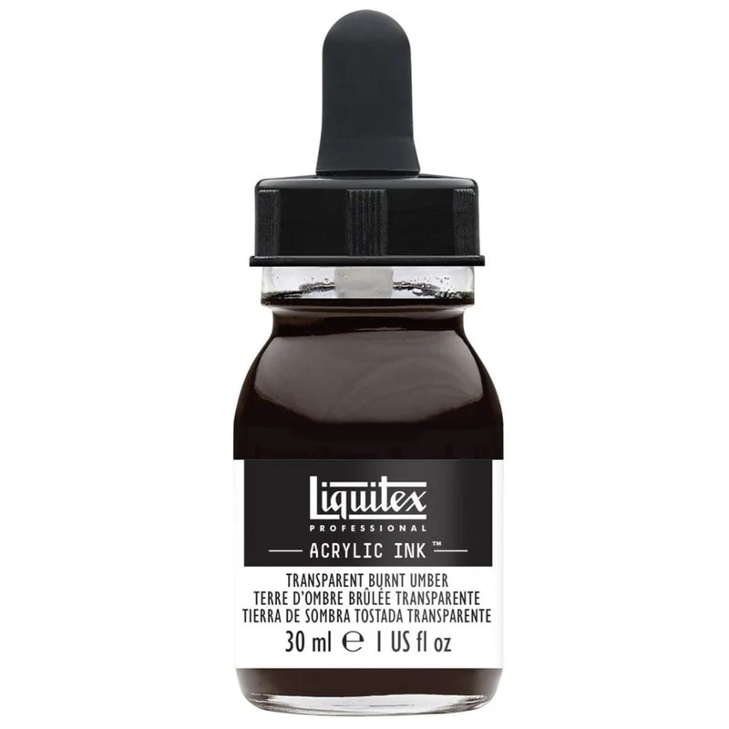 Tinta Acrílica Líquida Liquitex 30ml 130 Transparent Burnt Umber