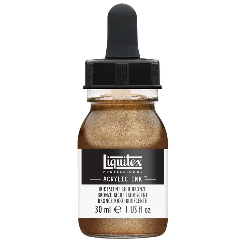 Tinta Acrílica Líquida Liquitex 30ml 229 iridescent Rich Bronze