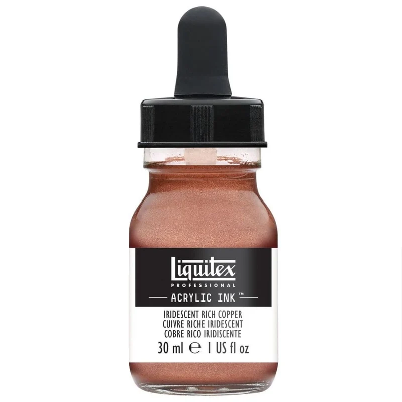 Tinta Acrílica Líquida Liquitex 30ml 230 Iridescent Rich Copper
