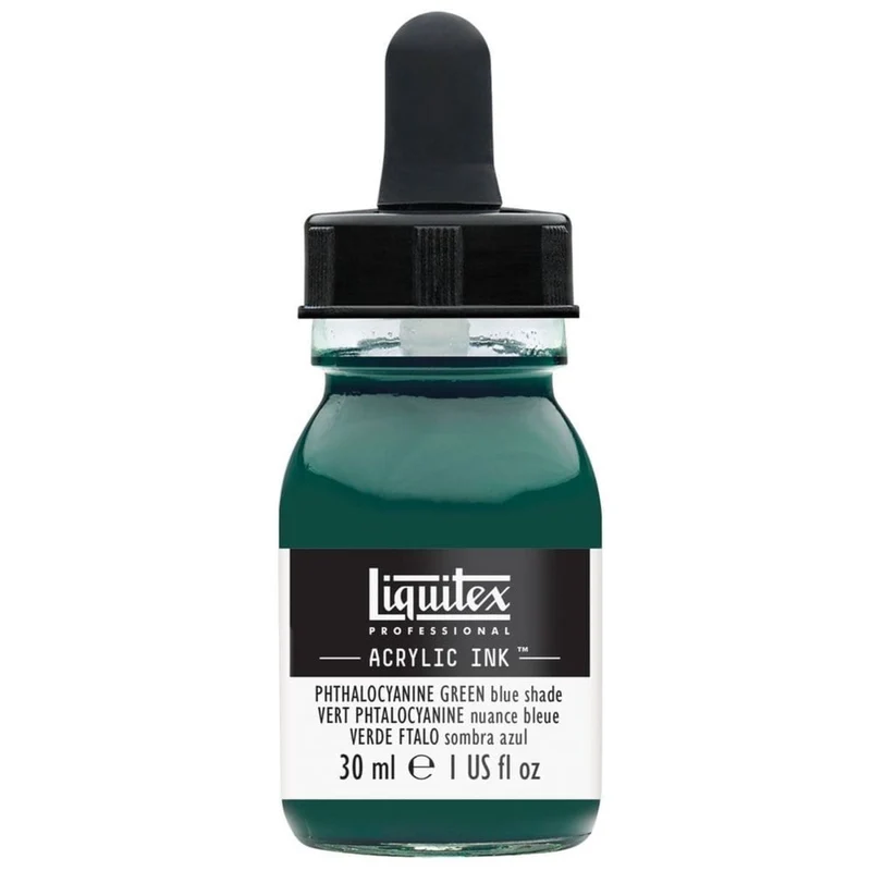 Tinta Acrílica Líquida Liquitex 30ml 317 Phthalocyanine Green Blue Shade