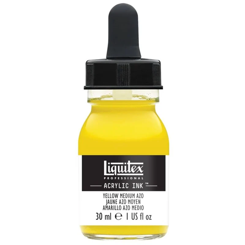 Tinta Acrílica Líquida Liquitex 30ml 412 Yellow Medium Azo