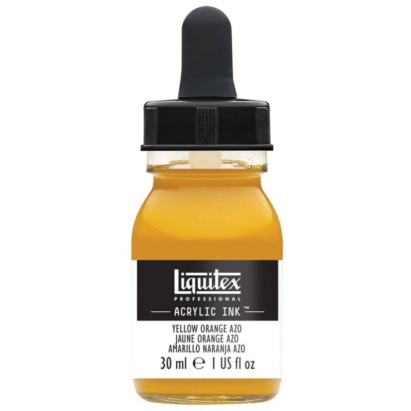 Tinta Acrílica Líquida Liquitex 30ml 414 Yellow Orange Azo