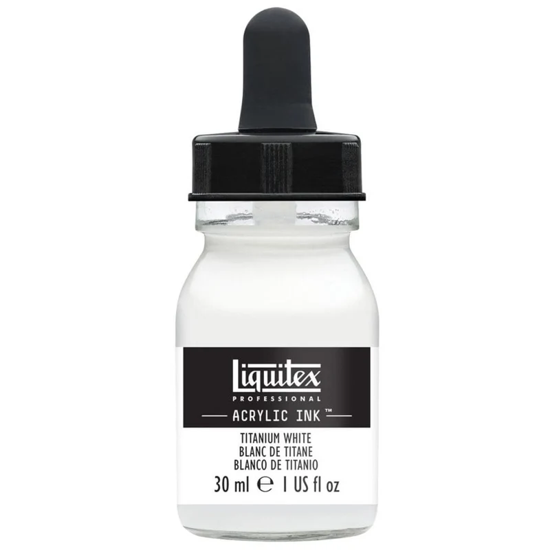 Tinta Acrílica Líquida Liquitex 30ml 432 Titanium White