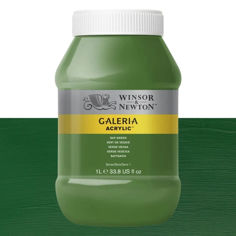 Tinta Acrílica Galeria Winsor & Newton 1L 599 Sap Green