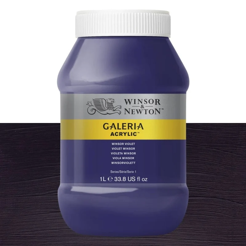 Tinta Acrílica Galeria Winsor & Newton 1L 728 Winsor Violet