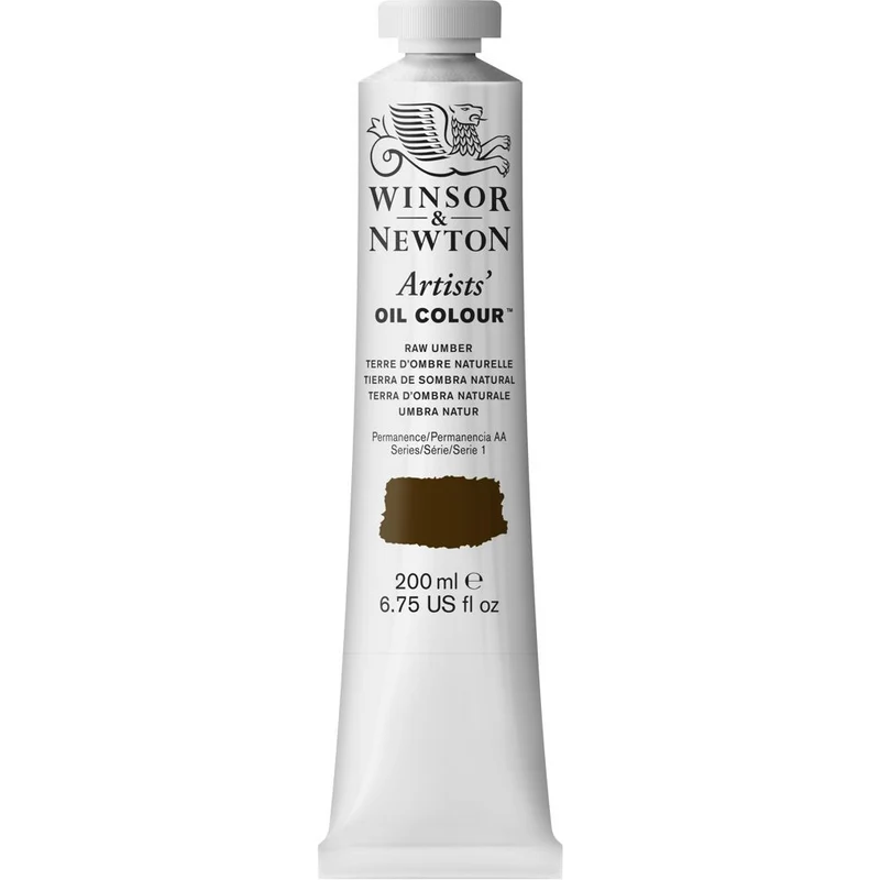 Tinta Óleo Artist 200ml Winsor & Newton S1 554 Raw Umber