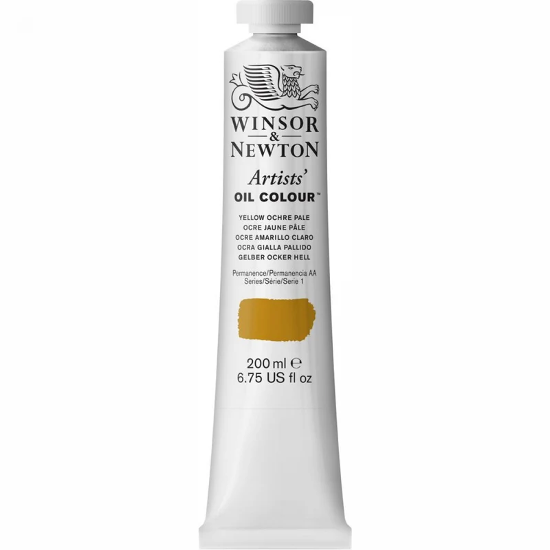 Tinta Óleo Artist 200ml Winsor & Newton S1 746 Yellow Ochre Pale