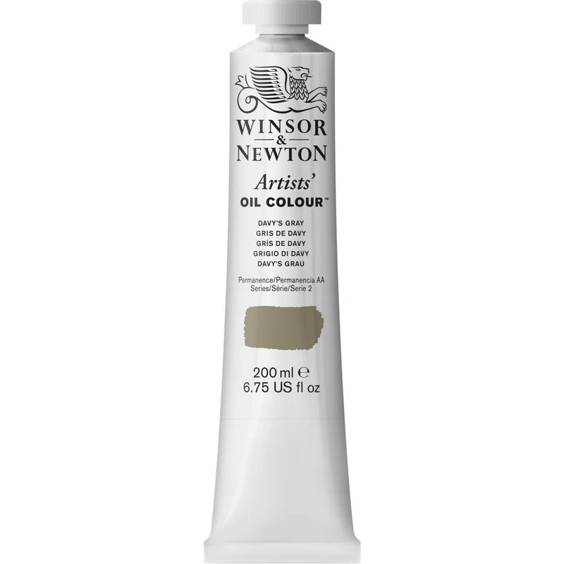 Tinta Óleo Artist 200ml Winsor & Newton S2 217 Davys Gray