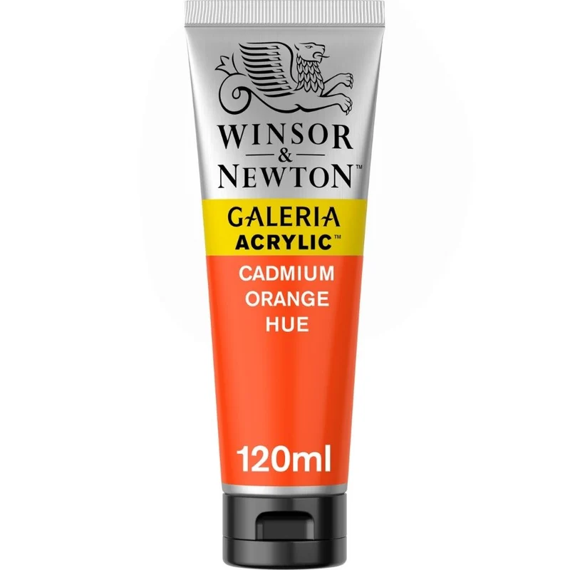 Tinta Acrílica Galeria Winsor & Newton 120ml 090 Cadmium Orange Hue