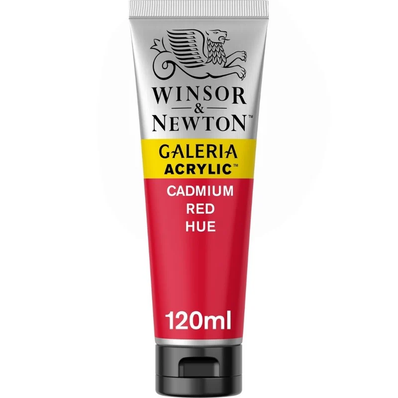 Tinta Acrílica Galeria Winsor & Newton 120ml 095 Cadmium Red Hue