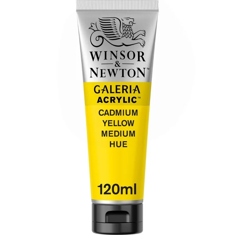 Tinta Acrílica Galeria Winsor & Newton 120ml 120 Cadmium Yellow Medium Hue