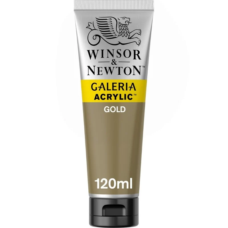 Tinta Acrílica Galeria Winsor & Newton 120ml 283 Gold