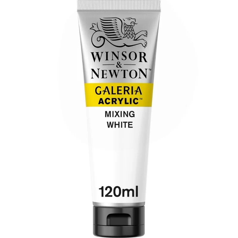Tinta Acrílica Galeria Winsor & Newton 120ml 415 Mixing White