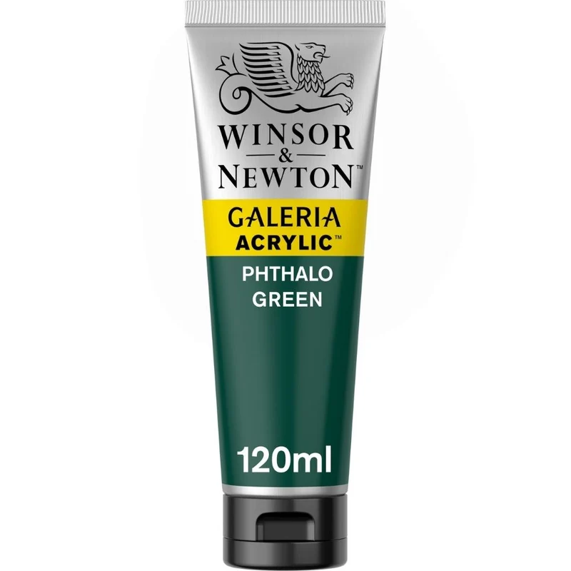Tinta Acrílica Galeria Winsor & Newton 120ml 522 Phthalo Green